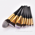 8 pcs marquis de maquillage noire